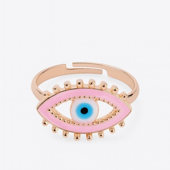 The Unbranded Brand Jewelry - Trendy Pink Eye Ring 💕